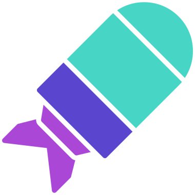 roket web simgesi basit tasarım