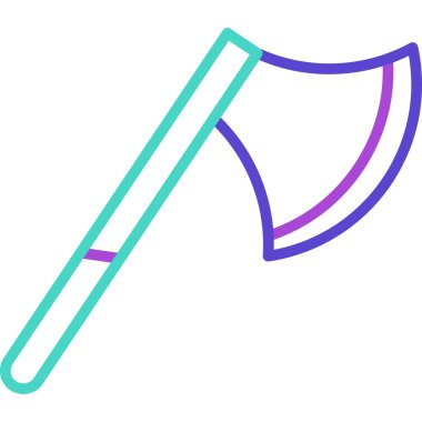 Balta simgesi vektör illüstrasyonu