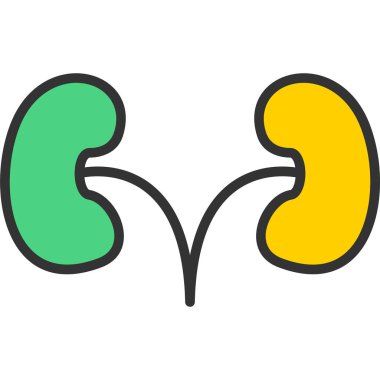 Böbrekler Basit Vektör Simgesi ResmiComment