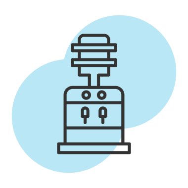 Modern b 'nin vektör illüstrasyonu eksik simgesi