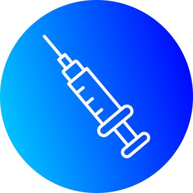 Şırınga ikonu vektör çizimi