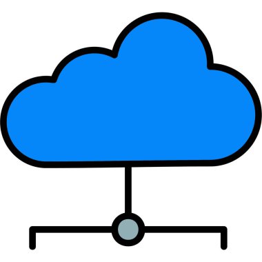 bulut veri depolama simgesi