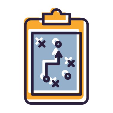 Çapraz sembol simgesi olan pano, özet biçimi