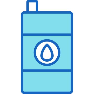 su damlası ağ simgesi, basit vektör illüstrasyonu