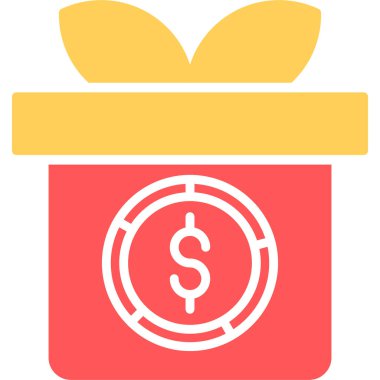 vektör kutusu hediye simgesi