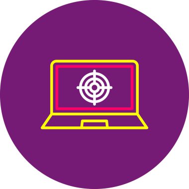 seo modern simgesinin vektör illüstrasyonu