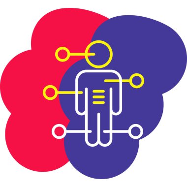 Ağ web simge vektör çizim