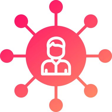 İnsan simgesi, vektör illüstrasyonu