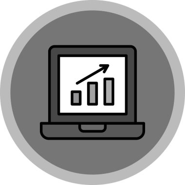 seo modern simgesinin vektör illüstrasyonu