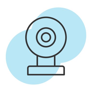 CD mi? Web simgesi basit illüstrasyon