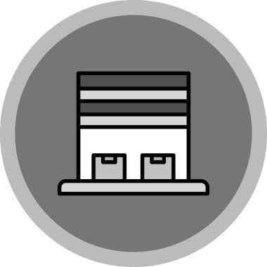 Bir b-b simgesinin vektör illüstrasyonu