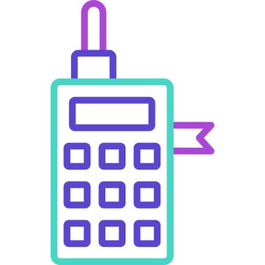 Cep telefonu. Basit resimleme