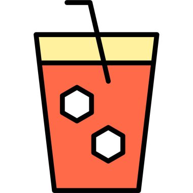 Yazın içecek ikonu - özet kategorisi