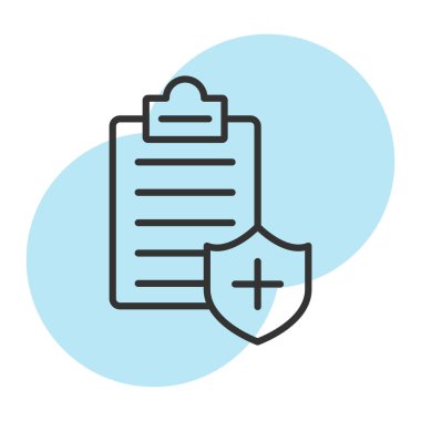 dosya belgesi kalkan satırına sahip ve biçim ikonu vektör tasarımını doldur