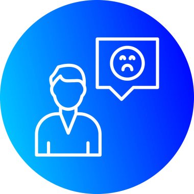 Kalbi olan bir adamın vektör çizimi