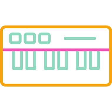 kredi kartı kutsal kişilerin resmi, vektör tasarımı