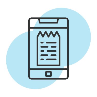 İleti simgesine sahip telefon