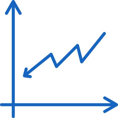 grafik çizelgesi vektör simgesi