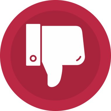 El işaret simgesi. vektör illüstrasyonu