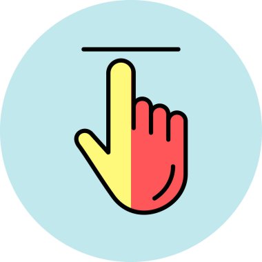 Seo simgesinin vektör illüstrasyonu