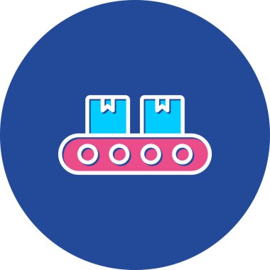 Modern oto tamir simgesinin vektör illüstrasyonu