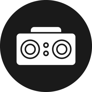 Kamera simgesi. Vektör illüstrasyonu