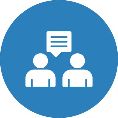 İnsan simgesinin vektör illüstrasyonu