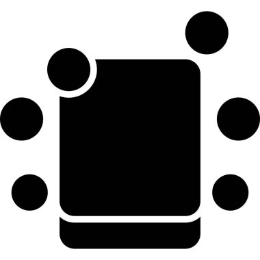 bulut simgesi, vektör illüstrasyonu