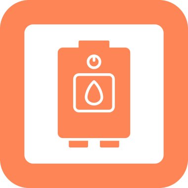 Gaz bırakmanın vektör simgesi