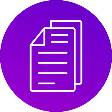 vektör belgesi web simgesi