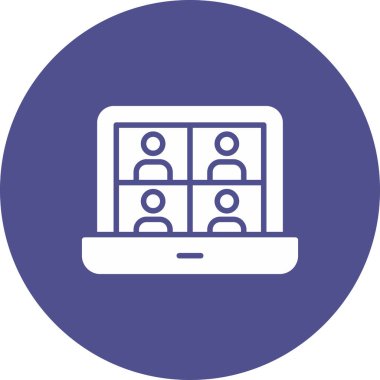 İş ve finans simgesinin vektör illüstrasyonu