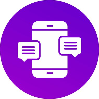 Telefon simgesi vektör illüstrasyonu