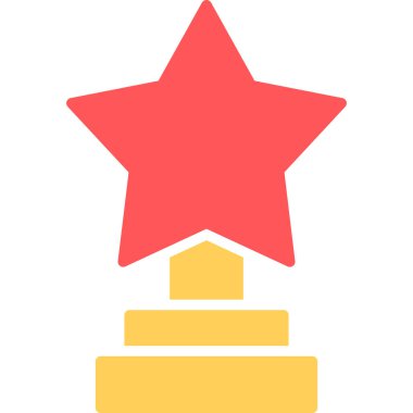 Ödül. Web simgesi basit illüstrasyon