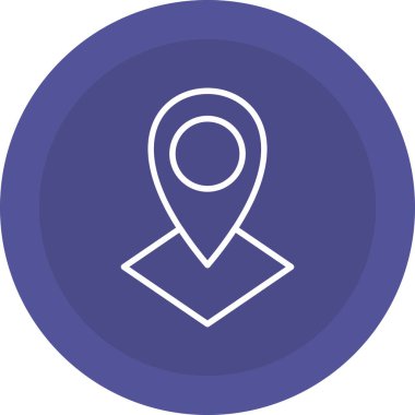 İğne. Web simgesi basit illüstrasyon