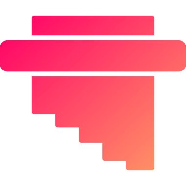 bayrak ikonu vektör illüstrasyonu