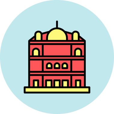 Cami simgesi, vektör resimleme