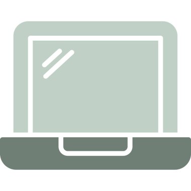 Bilgisayar. Web simgesi vektör illüstrasyonu