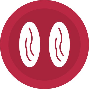 Tıbbi bir simgenin vektör illüstrasyonu