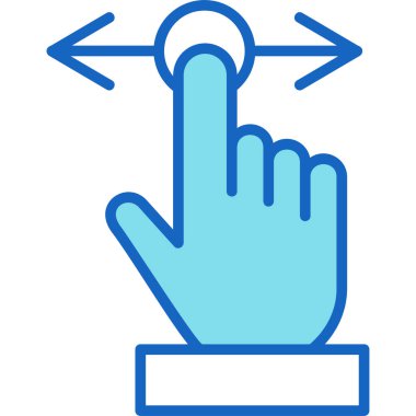 el imleci simgesi, vektör illüstrasyon tasarımı