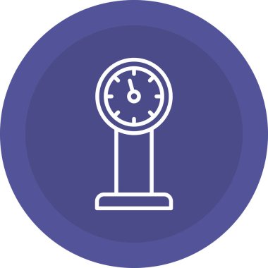 Pusula. Web simgesi basit illüstrasyon