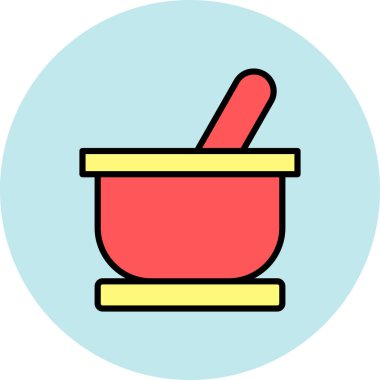 Mutfak simgesi vektör illüstrasyonu