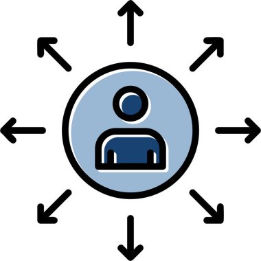 ağ simgesi, vektör illüstrasyonu