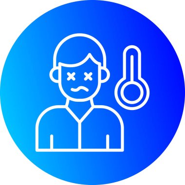 vektör başağrısı simgesi illüstrasyonu