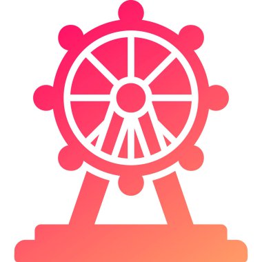 yel değirmeninin vektör çizimi