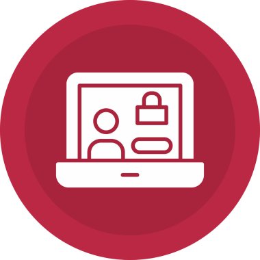 bilgisayar simgesi vektör illüstrasyonu