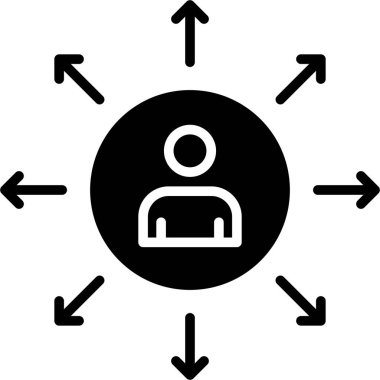 seo modern simgesinin vektör illüstrasyonu