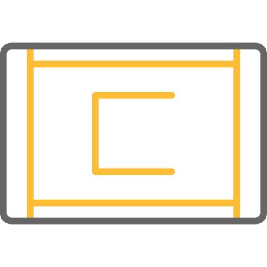 Kolayca düzenleyebilen veya düzenleyebilen kredi kartı vektör simgesi