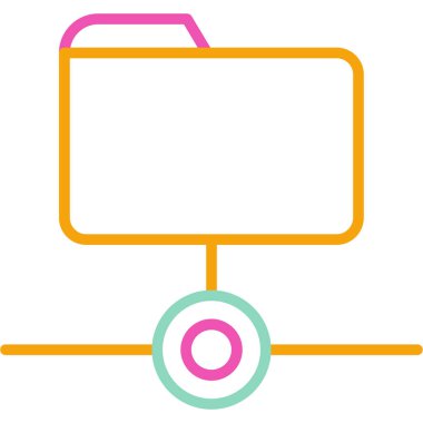 seo modern simgesinin vektör illüstrasyonu