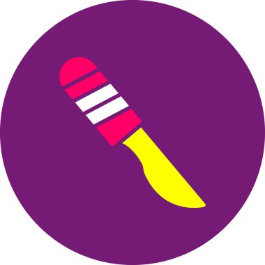 Tek bir simgenin vektör illüstrasyonu