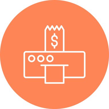 iş ve finans ikonu vektör illüstrasyonu